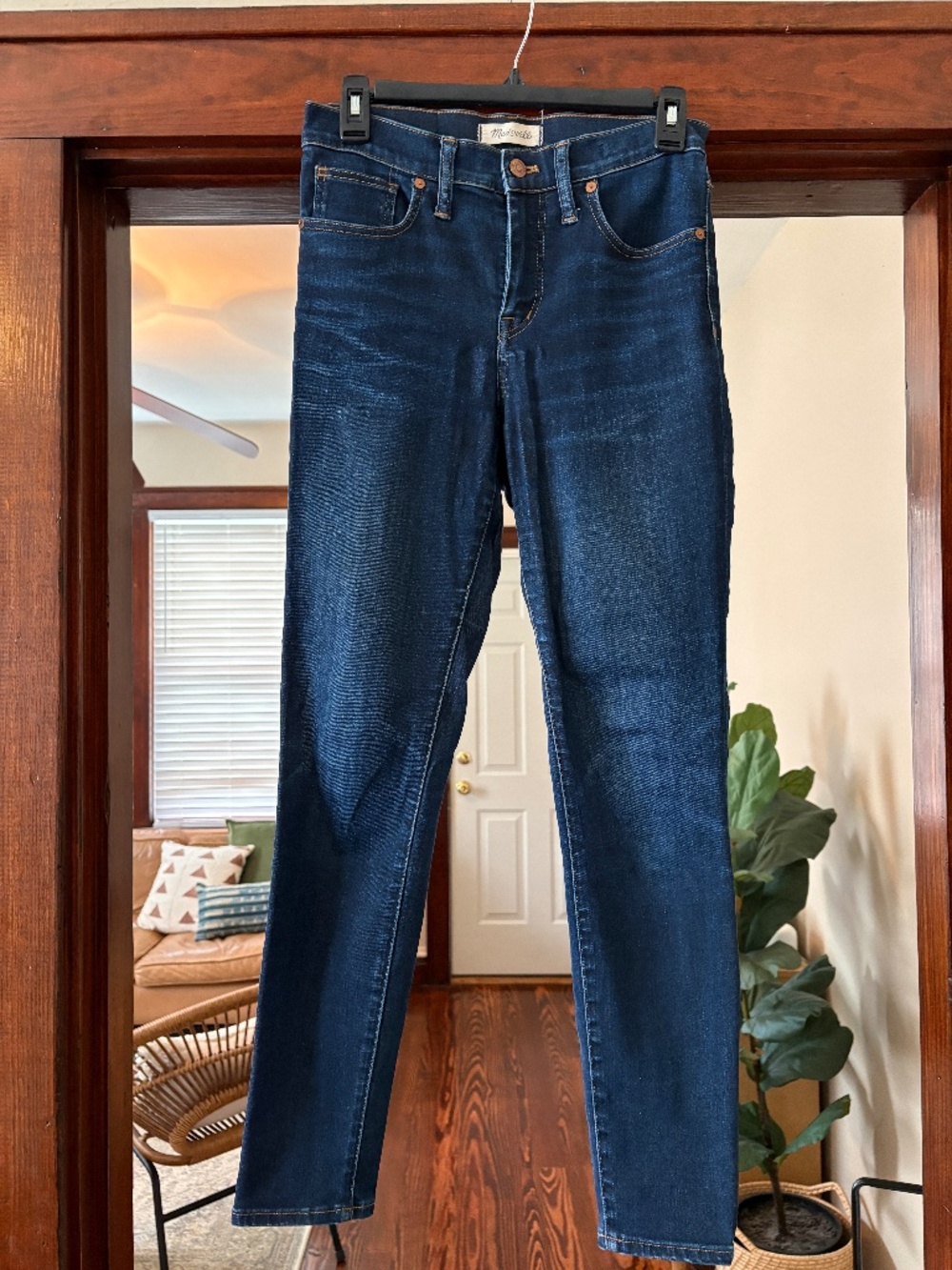 Madewell 9” High-Rise Skinny Jeans Size 27